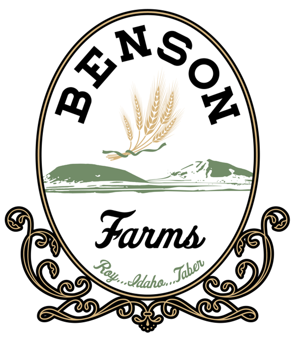 Benson Farms crest — Roy, Idaho, Taber